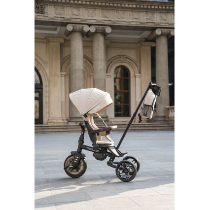 QPlay - Barnets trehjuling 8-i-1 COMFO MAX beige
