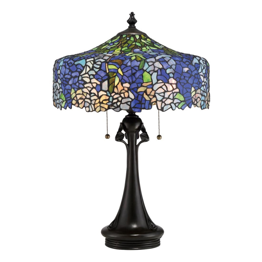 Quoizel - Bordslampa COBALT 3xE27/60W/230V