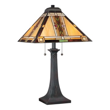 Quoizel - Bordslampa NAVAJO 2xE27/60W/230V