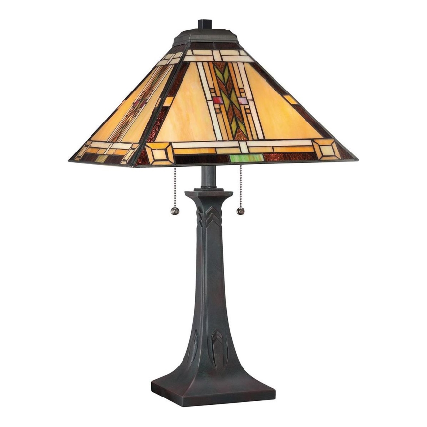Quoizel - Bordslampa NAVAJO 2xE27/60W/230V