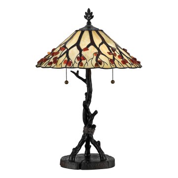 Quoizel - Bordslampa WHISPERING 2xE27/60W/230V