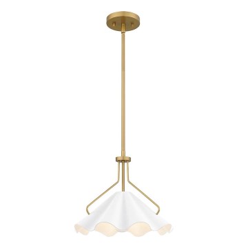 Quoizel - Pendelkrona MEJIA 1xE27/60W/230V diameter 35,6 cm mässing