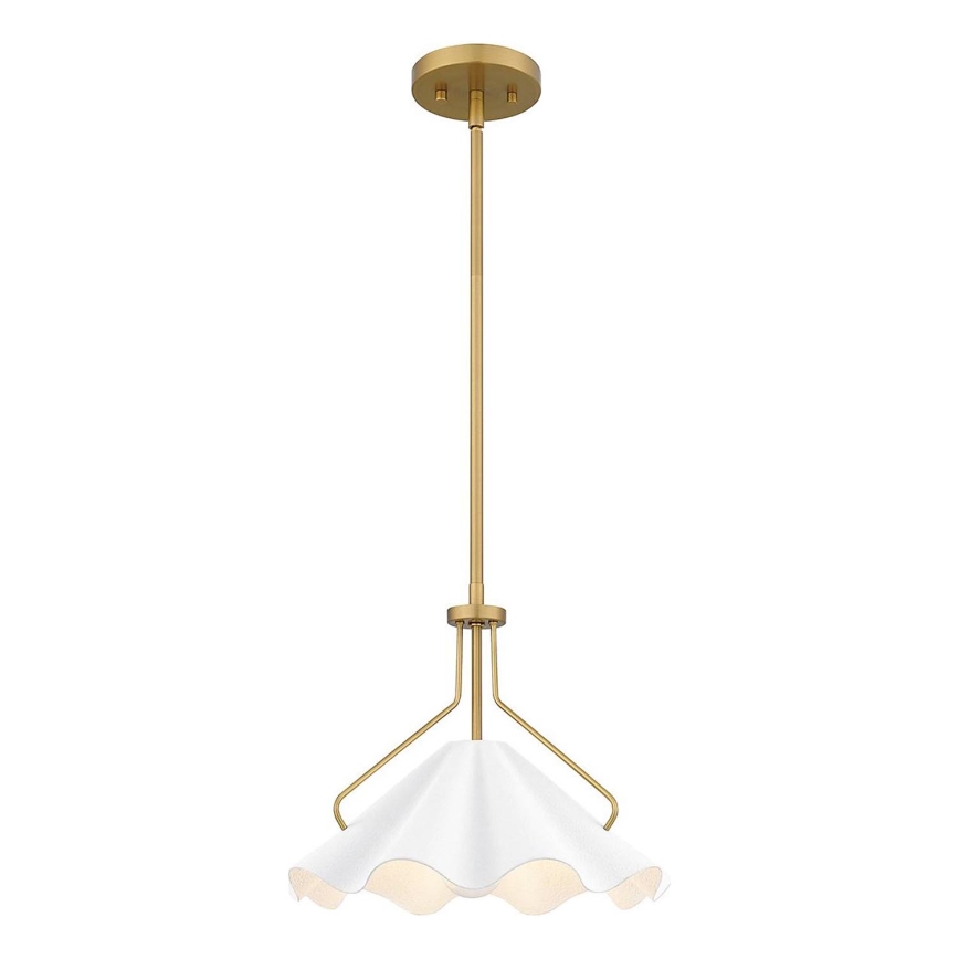 Quoizel - Pendelkrona MEJIA 1xE27/60W/230V diameter 35,6 cm mässing