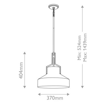 Quoizel - Taklampa med stång BRECKEN 2xE27/60W/230V guld/marmordekor
