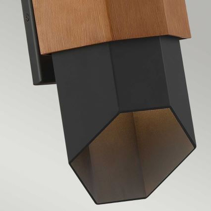 Quoizel - LED vägglampa för utomhusbruk CHASM 2xLED/5,5W/230V IP44