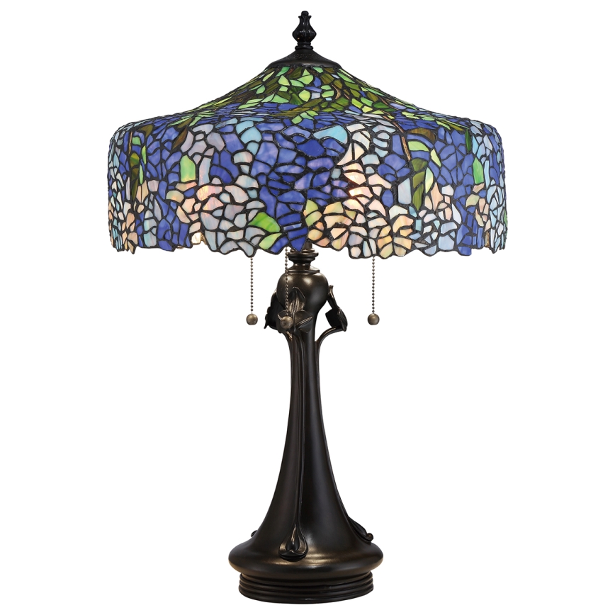 Quoizel - Bordslampa COBALT 3xE27/60W/230V