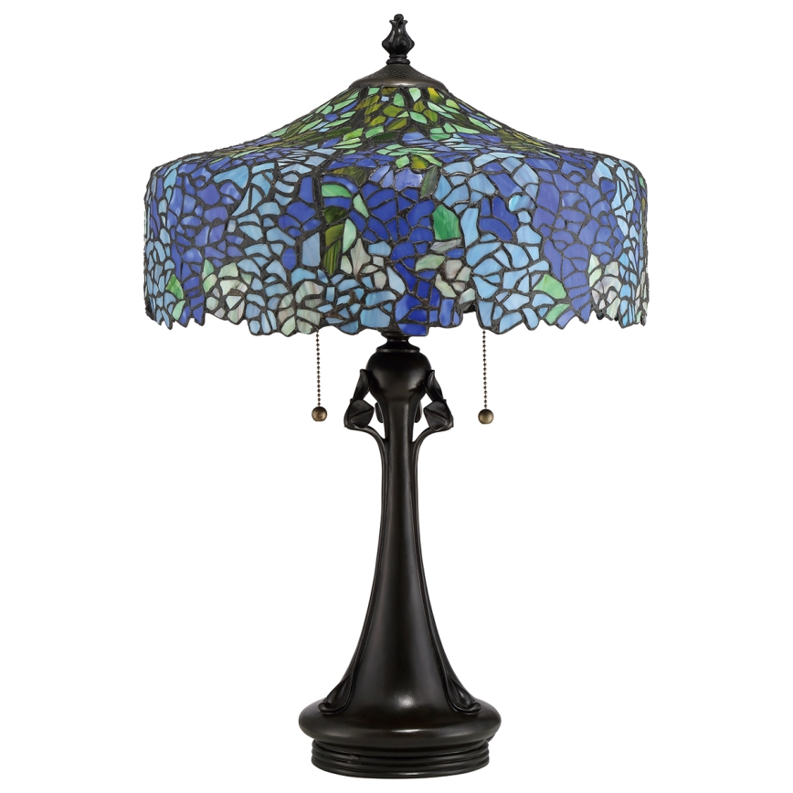Quoizel - Bordslampa COBALT 3xE27/60W/230V