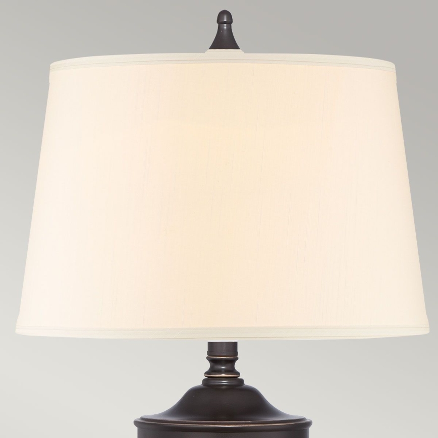 Quoizel - Bordslampa DENNISON 1xE27/60W/230V brons