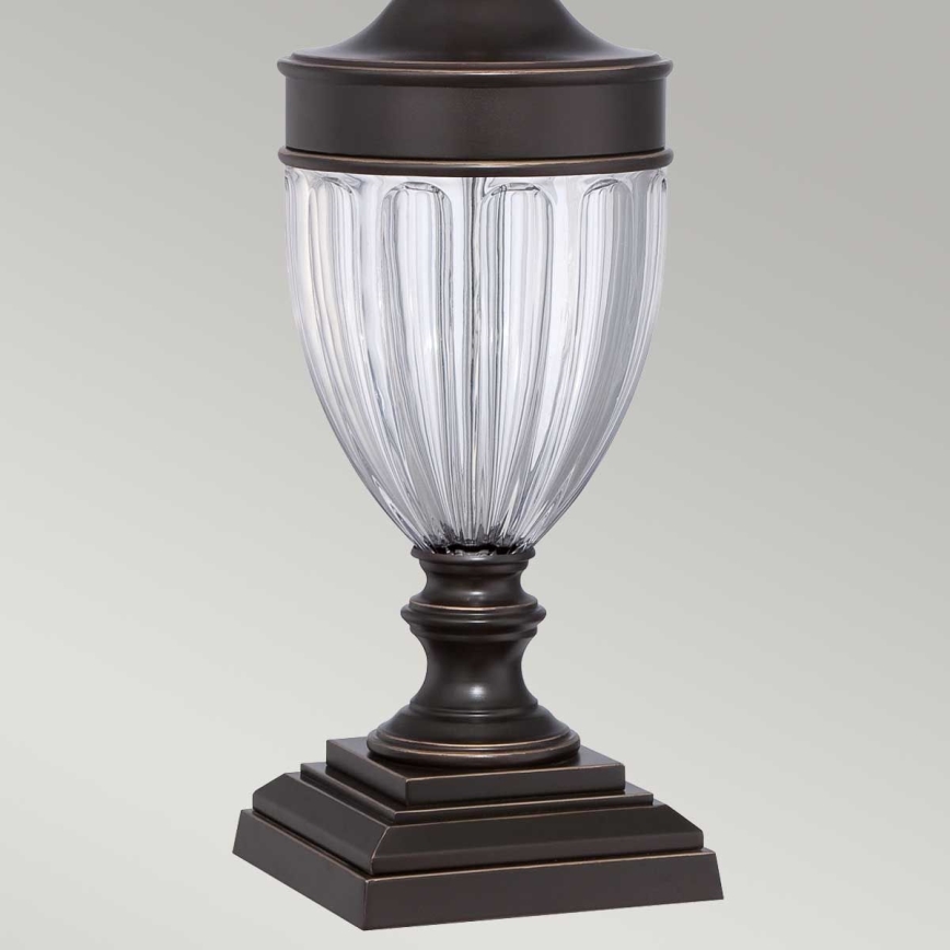 Quoizel - Bordslampa DENNISON 1xE27/60W/230V brons