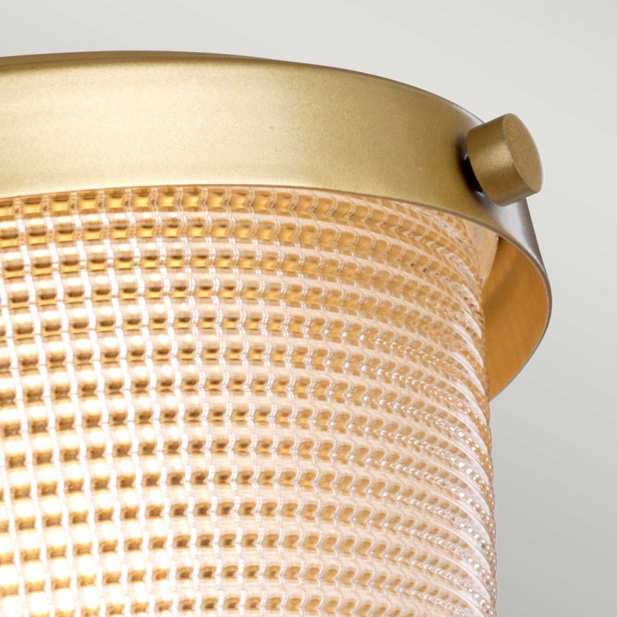 Quoizel - Badrum takbelysning DUBLIN 1xE27/40W/230V IP44 guld