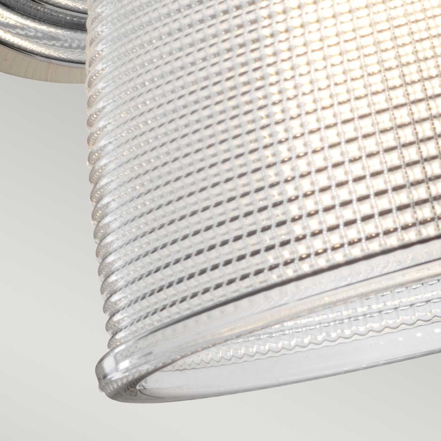 Quoizel - LED Vägglampa för badrum DUBLIN 1xG9/3W/230V IP44 skinande krom