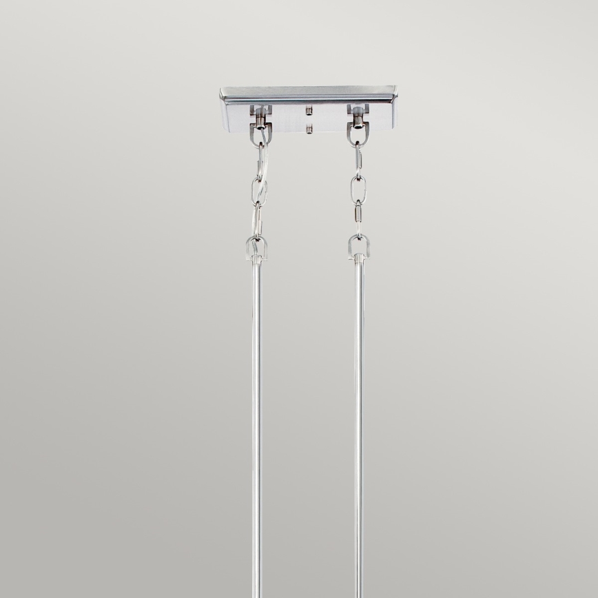 Quoizel - Ljuskrona på kedja EMERY 3xE27/100W/230V skinande krom