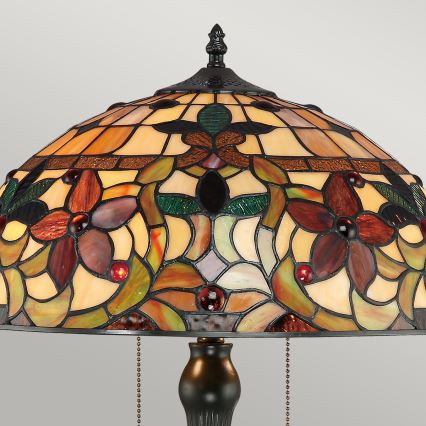 Quoizel - Bordslampa KAMI 2xE27/60W/230V