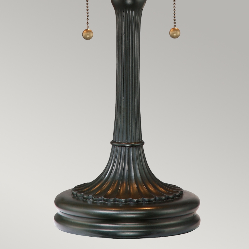 Quoizel - Tiffany-bordslampa KAMI 2xE27/60W/230V