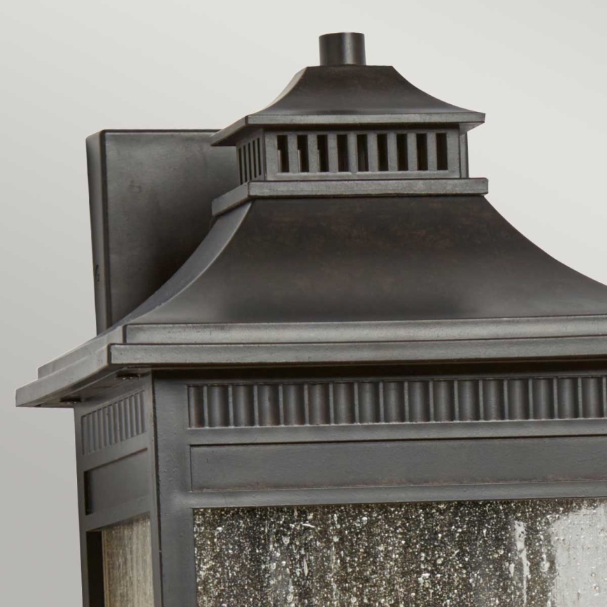 Quoizel - Vägglampa för utomhusbruk LIVINGSTON 2xE14/40W/230V IP44