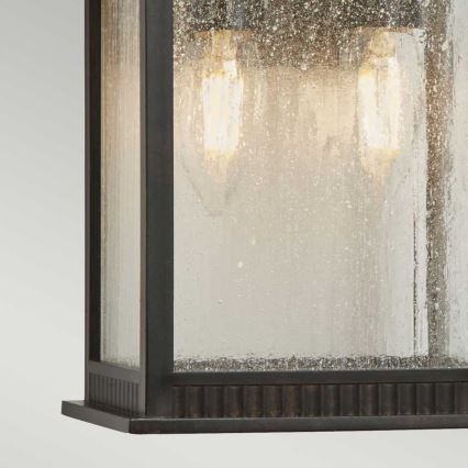 Quoizel - Vägglampa för utomhusbruk LIVINGSTON 2xE14/40W/230V IP44