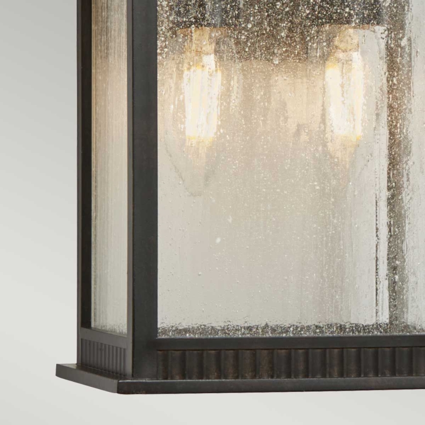 Quoizel - Vägglampa för utomhusbruk LIVINGSTON 2xE14/40W/230V IP44