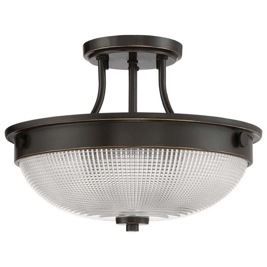 Quoizel - Ytmonterad ljuskrona MANTLE 2xE27/60W/230V brons