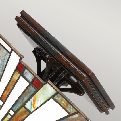 Quoizel - Taklampa Tiffany MAYBECK 2xE27/60W/230V