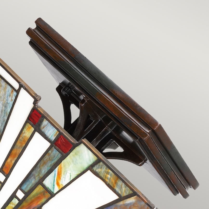 Quoizel - Taklampa Tiffany MAYBECK 2xE27/60W/230V