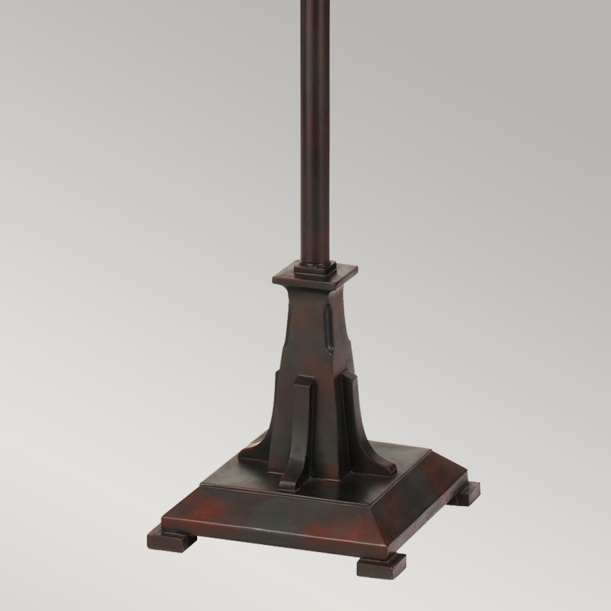Quoizel - Golvlampa MAYBECK 2xE27/60W/230V