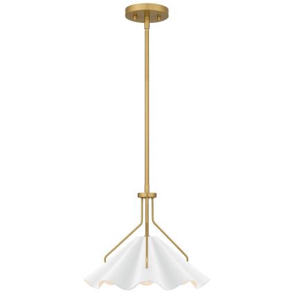 Quoizel - Pendelkrona MEJIA 1xE27/60W/230V diameter 35,6 cm mässing