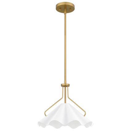 Quoizel - Pendelkrona MEJIA 1xE27/60W/230V diameter 35,6 cm mässing