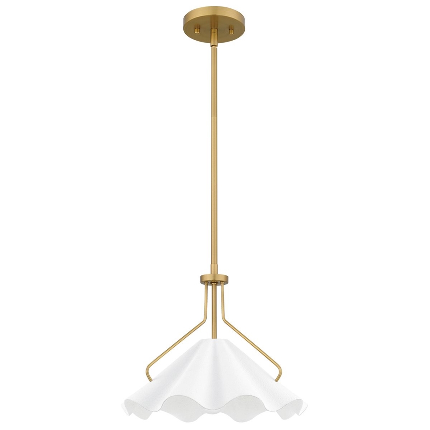 Quoizel - Pendelkrona MEJIA 1xE27/60W/230V diameter 35,6 cm mässing