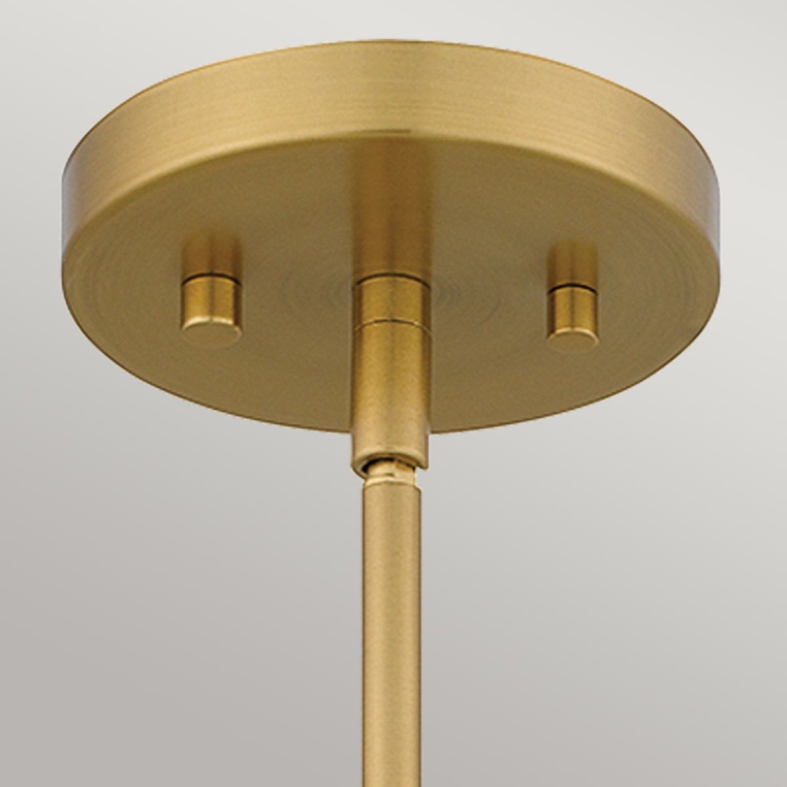 Quoizel - Pendelkrona MEJIA 1xE27/60W/230V diameter 35,6 cm mässing
