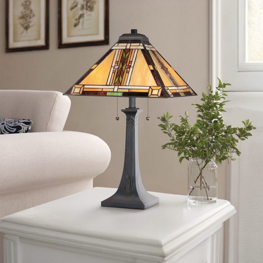 Quoizel - Bordslampa NAVAJO 2xE27/60W/230V