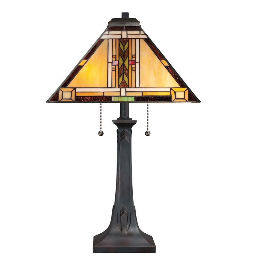 Quoizel - Bordslampa NAVAJO 2xE27/60W/230V