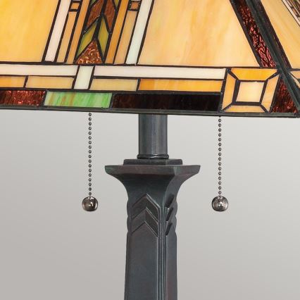 Quoizel - Bordslampa NAVAJO 2xE27/60W/230V