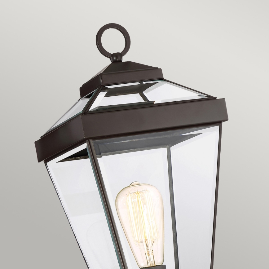 Quoizel - Utomhuslampa RAVINE 1xE27/60W/230V IP44 brun