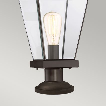 Quoizel - Utomhuslampa RAVINE 1xE27/60W/230V IP44 brun