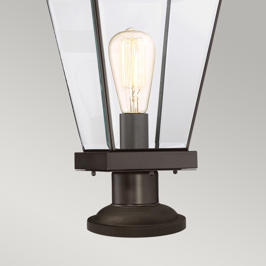 Quoizel - Utomhuslampa RAVINE 1xE27/60W/230V IP44 brun