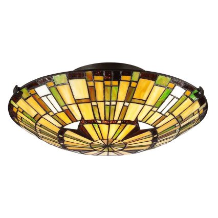 Quoizel - Taklampa REED 2xE27/60W/230V diameter 42 cm