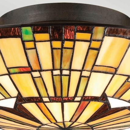 Quoizel - Taklampa REED 2xE27/60W/230V diameter 42 cm