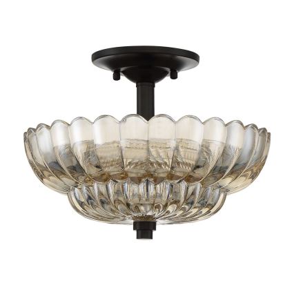 Quoizel - Taklampa WHITECAP 3xE14/40W/230V diameter 29,7 cm
