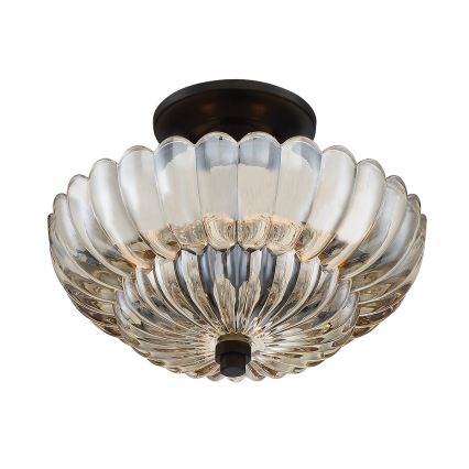 Quoizel - Taklampa WHITECAP 3xE14/40W/230V diameter 29,7 cm