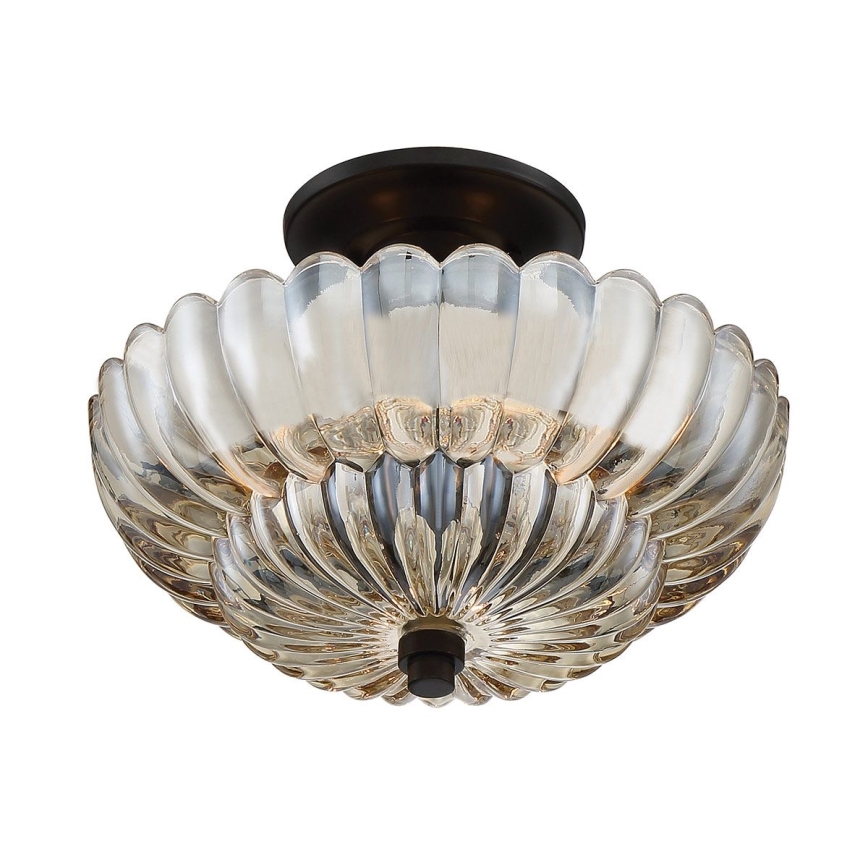 Quoizel - Taklampa WHITECAP 3xE14/40W/230V diameter 29,7 cm