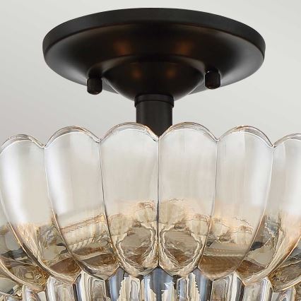 Quoizel - Taklampa WHITECAP 3xE14/40W/230V diameter 29,7 cm