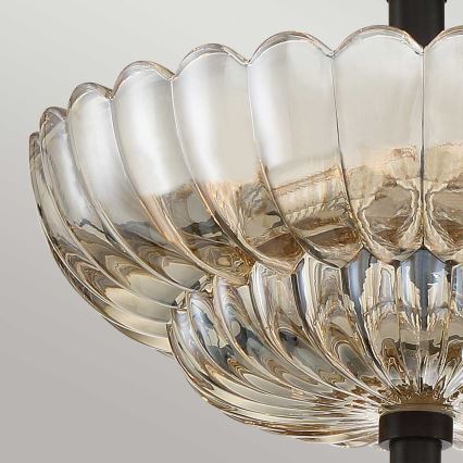 Quoizel - Taklampa WHITECAP 3xE14/40W/230V diameter 29,7 cm