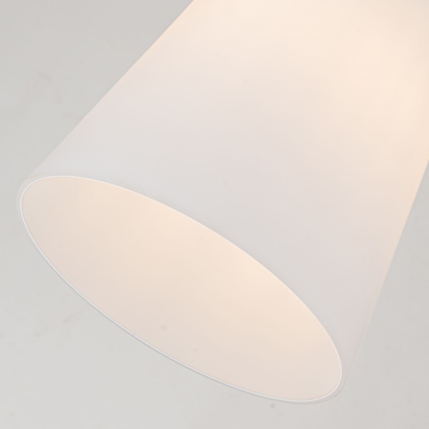 Quoizel - Pendelkrona STARING 1xE27/40W/230V diameter 18,4 cm guld/patina/vit