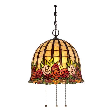 Quoizel - Taklampa med kedja ROSECLIFFE 3xE27/100W/230V