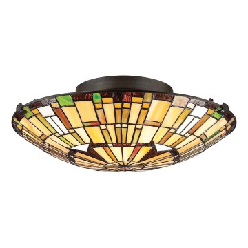 Quoizel - Taklampa REED 2xE27/60W/230V diameter 42 cm