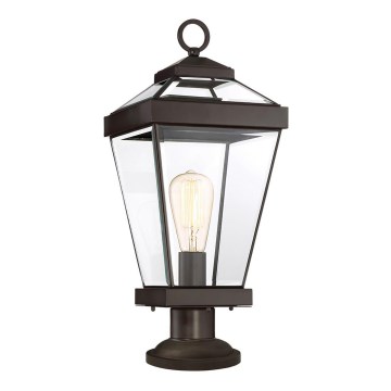 Quoizel - Utomhuslampa RAVINE 1xE27/60W/230V IP44 brun