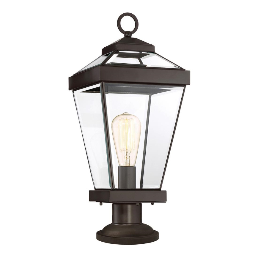 Quoizel - Utomhuslampa RAVINE 1xE27/60W/230V IP44 brun