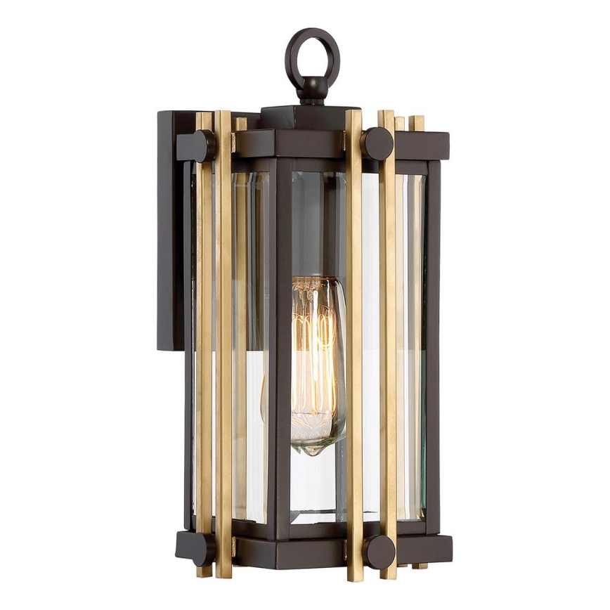 Quoizel - Vägglampa för utomhusbruk GOLDENROD 1xE27/100W/230V IP44