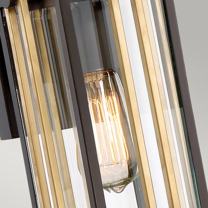 Quoizel - Vägglampa för utomhusbruk GOLDENROD 1xE27/100W/230V IP44