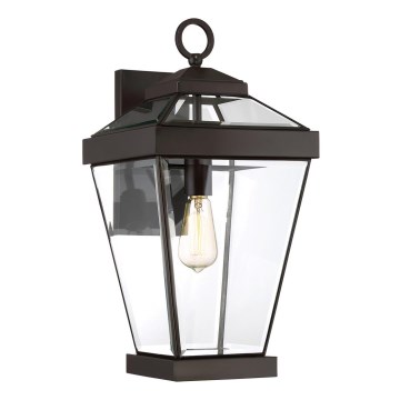 Quoizel - Vägglampa för utomhusbruk RAVINE 1xE27/60W/230V IP44 brun